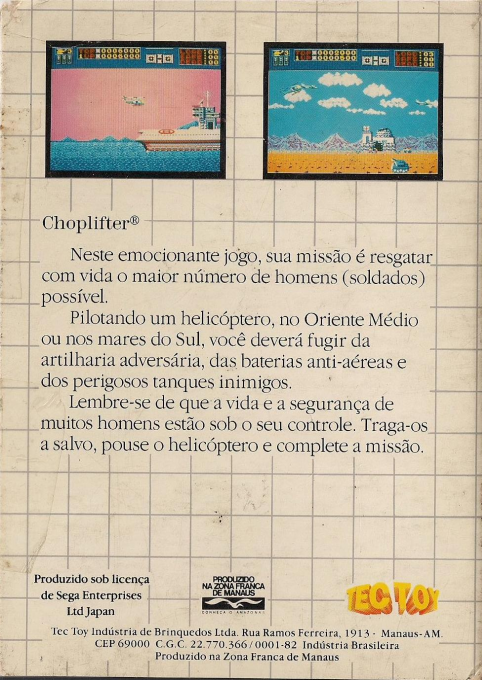 Choplifter - Dos