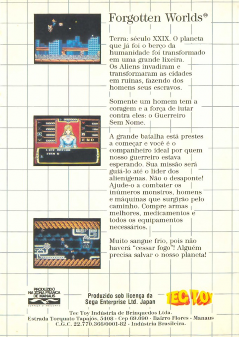 Forgotten Worlds - Dos