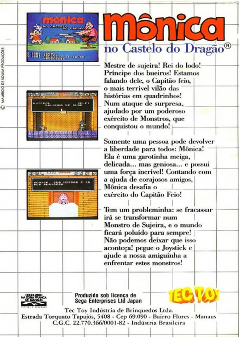 Mônica No Castelo Do Dragão - Dos