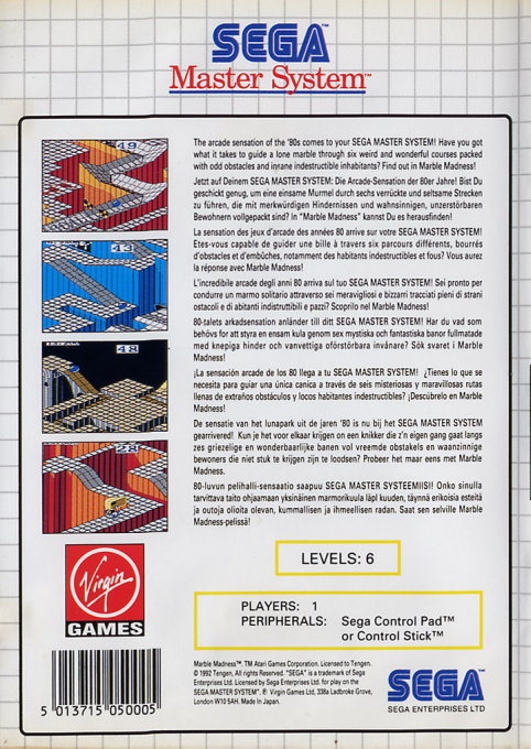 Marble Madness - Dos