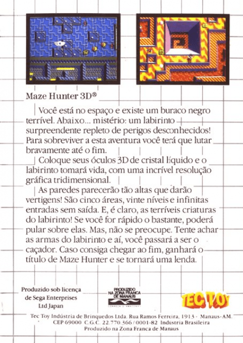 Maze Hunter 3-D - Dos