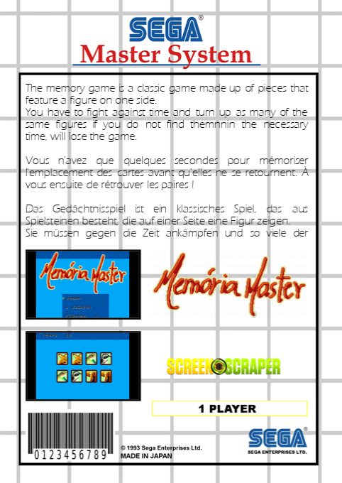 Memoria Master - Dos