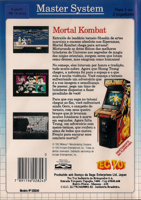 Mortal Kombat - Dos
