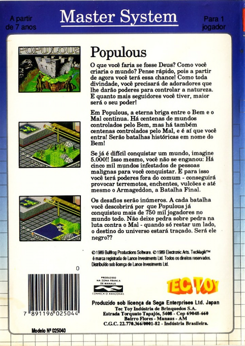 Populous - Dos