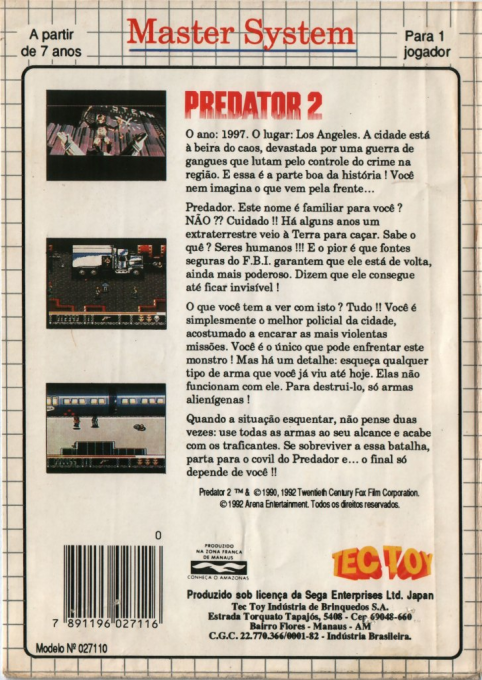 Predator 2 - Dos