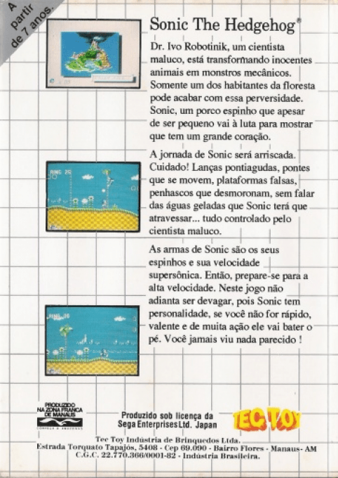 Sonic the Hedgehog - Dos