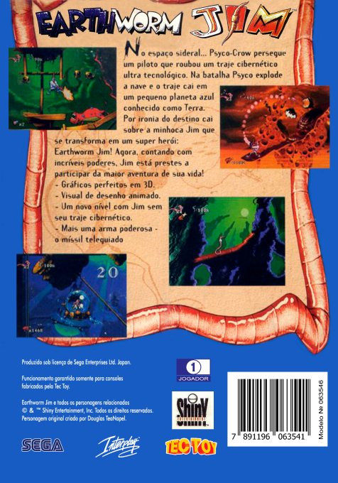 Earthworm Jim : Special Edition - Dos