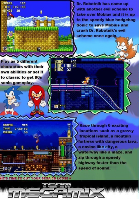 Sonic MegaMix - Dos