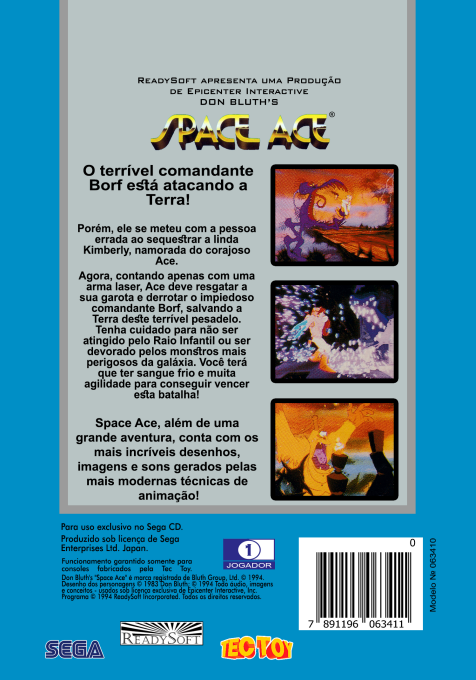Space Ace - Dos