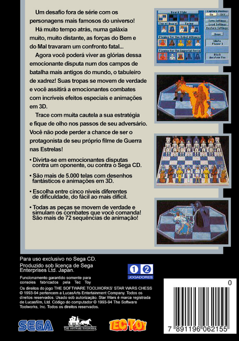 The Software Toolworks' Star Wars Chess - Dos