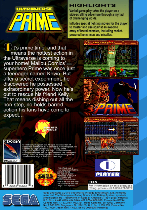 Ultraverse Prime - Dos