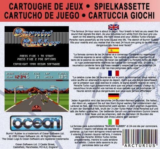 Burnin' Rubber - Dos