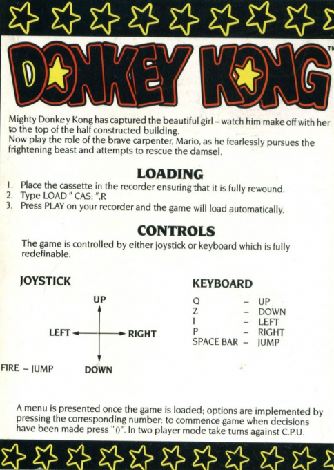 Donkey Kong - Dos