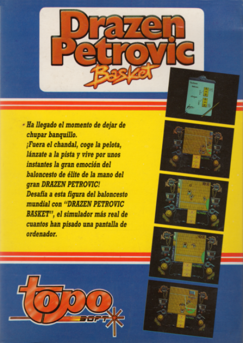 Drazen Petrovic Basket - Dos