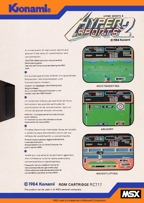 Hyper Sports 2 - Dos