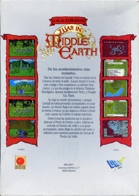 J.R.R. Tolkien's War in Middle Earth - Dos
