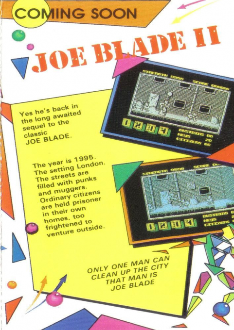 Joe Blade - Dos