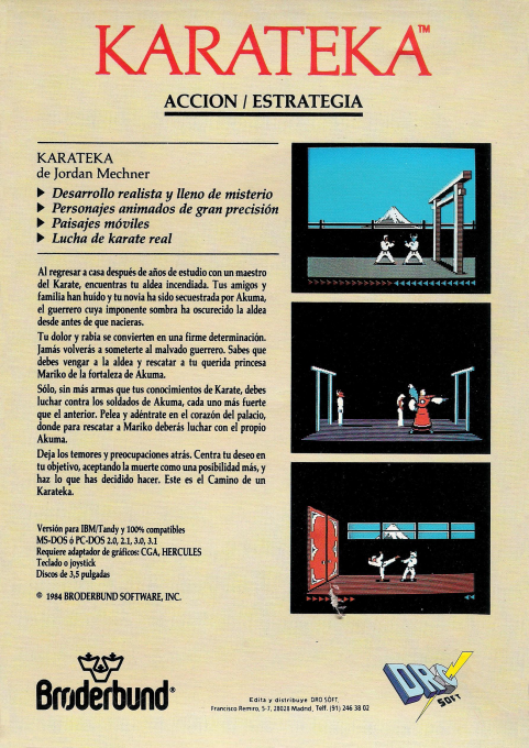 Karateka - Dos