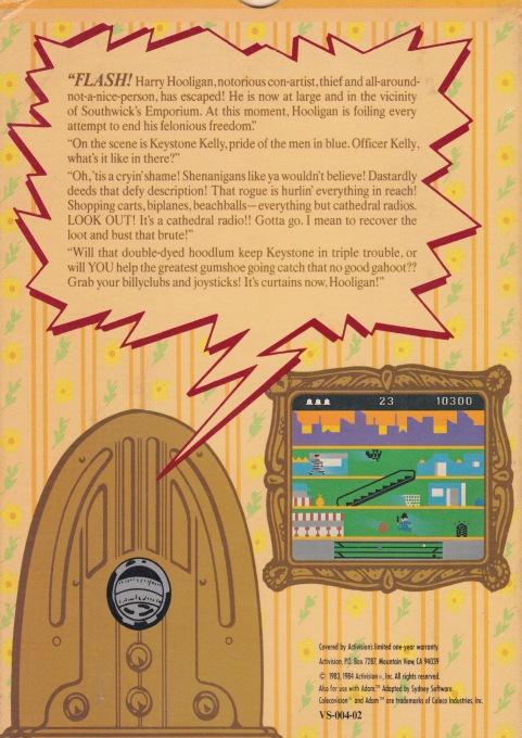 Keystone Kapers - Dos