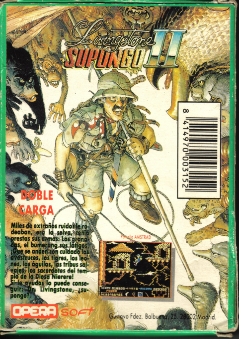 Livingstone Supongo - Dos