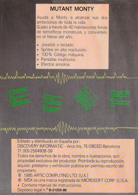 Mutant Monty - Dos