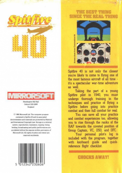 Spitfire '40 - Dos