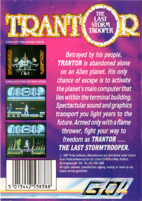 Trantor - The Last Stormtrooper - Dos
