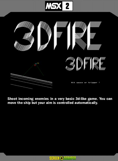 3d Fire - Dos