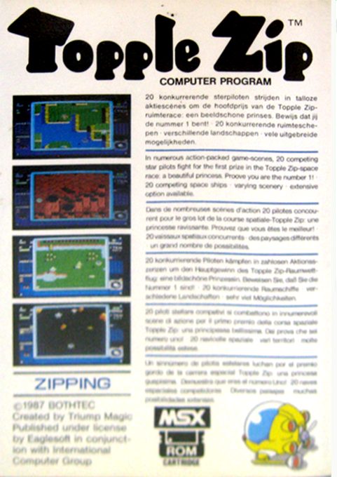 Topple Zip - Dos