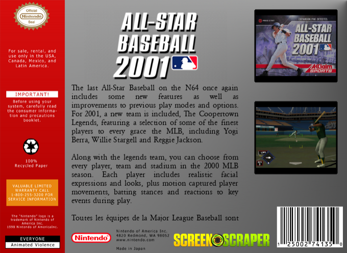 All-Star Baseball 2000 - Dos