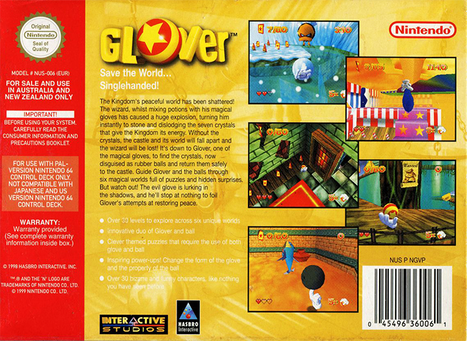 Glover - Dos
