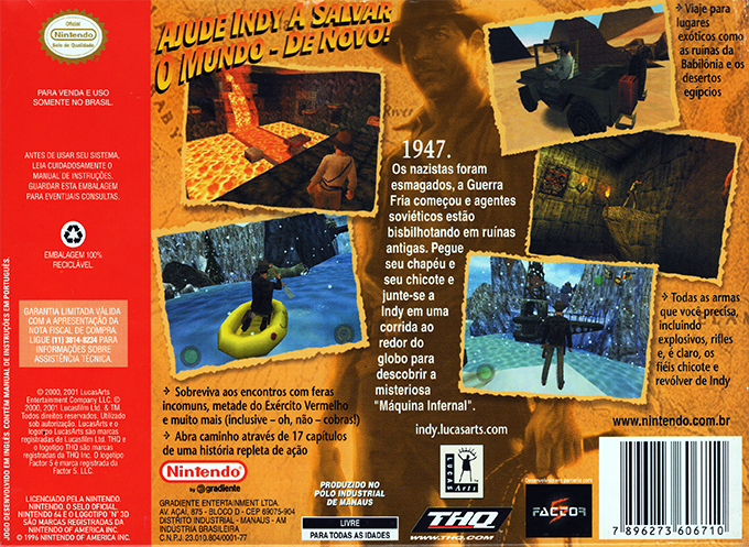 Indiana Jones and the Infernal Machine - Dos