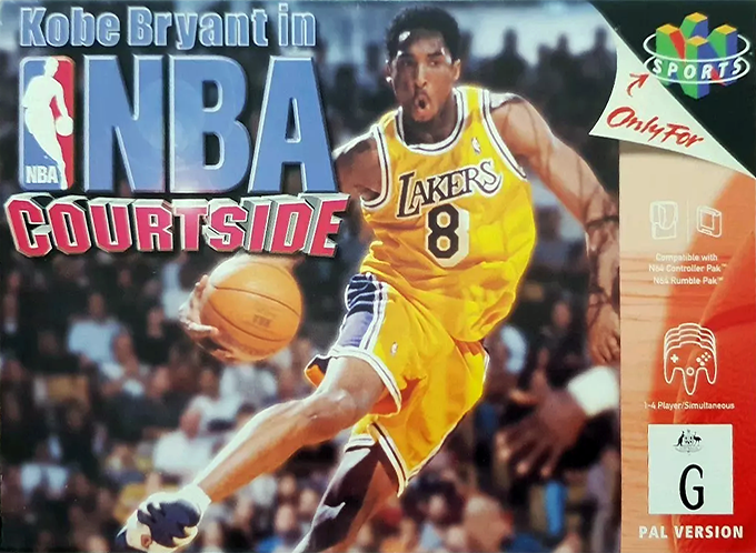 Kobe Bryant in NBA Courtside