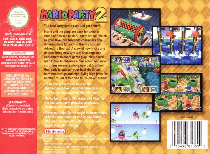 Mario Party 2 - Dos