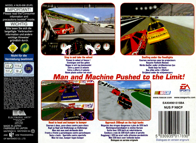 NASCAR 99 - Dos