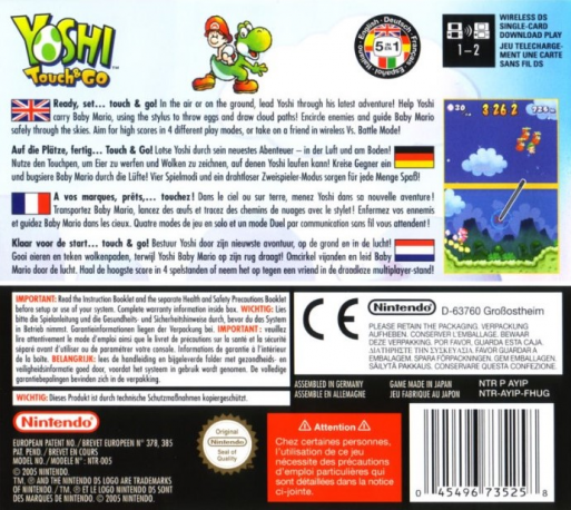 Yoshi Touch And Go dos