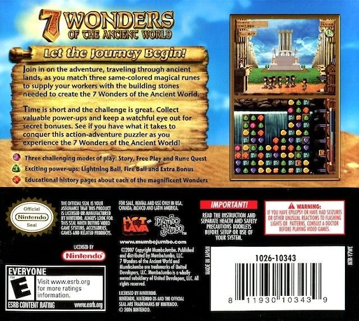 7 Wonders Of The Ancient World - Dos