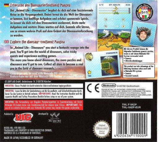 Animal Life - Dinosaurs dos