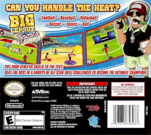 Big League Sports - Summer dos