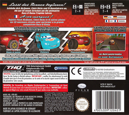 Cars - Race-O-Rama - Dos