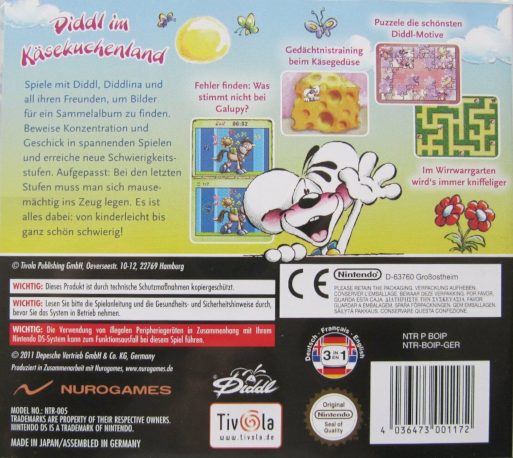Diddl in the Cheesecakeland dos