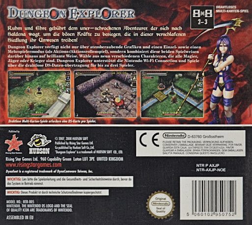 Dungeon Explorer: Warriors of Ancient Arts dos