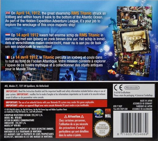 Hidden Expedition : Titanic dos