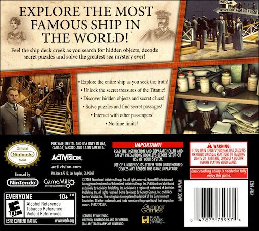 Hidden Mysteries - Titanic - Secrets of the Fateful Voyage dos