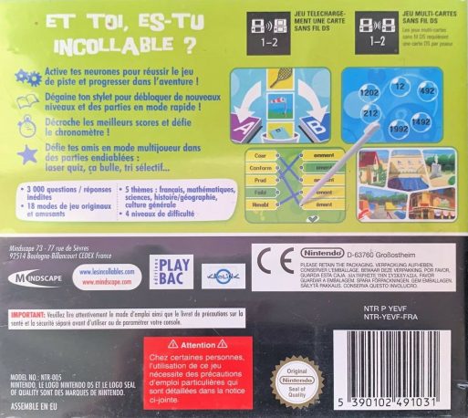 Les Incollables CM1 CM2 - Dos