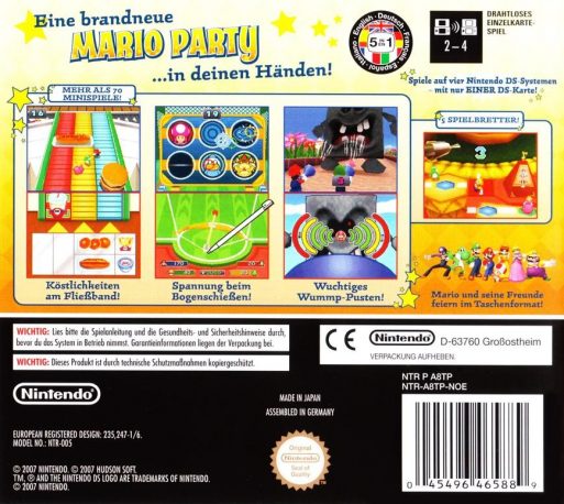 Mario Party DS dos