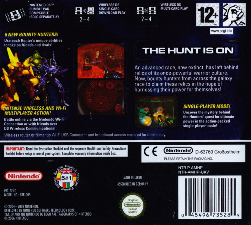 Metroid Prime : Hunters - Dos