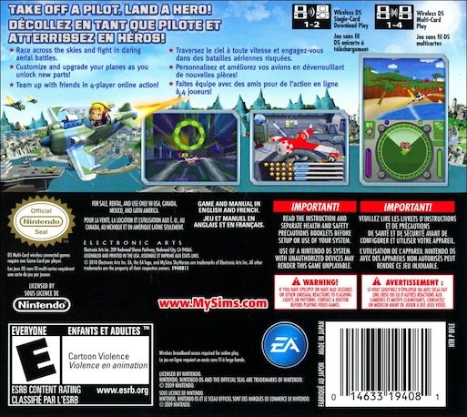 Mysims Skyheroes dos