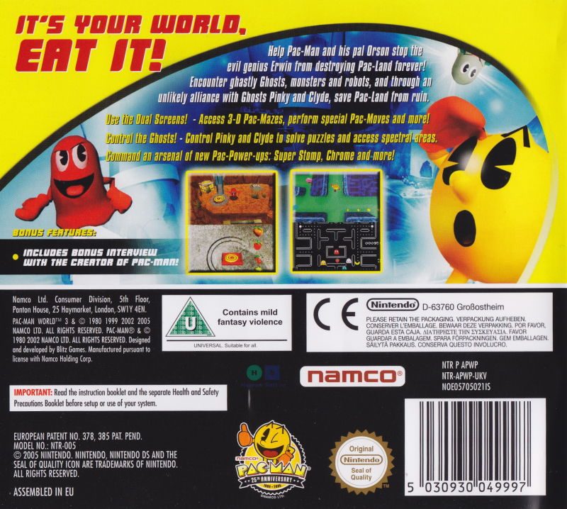 Pac-Man World 3 dos