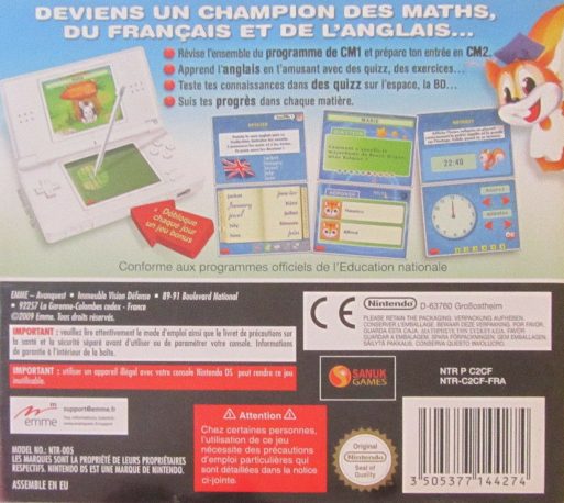 Passeport du CE1 au CE2 dos